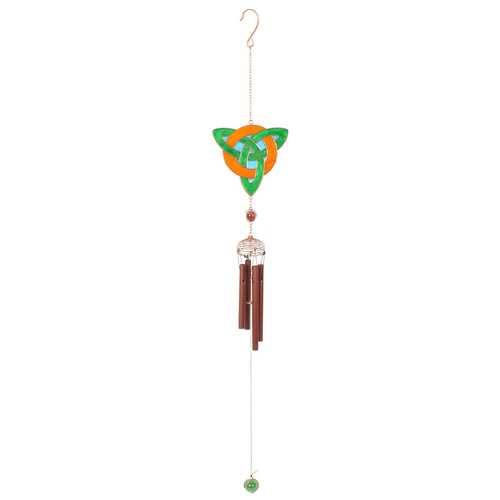 Orange and Green Pendant Windchime