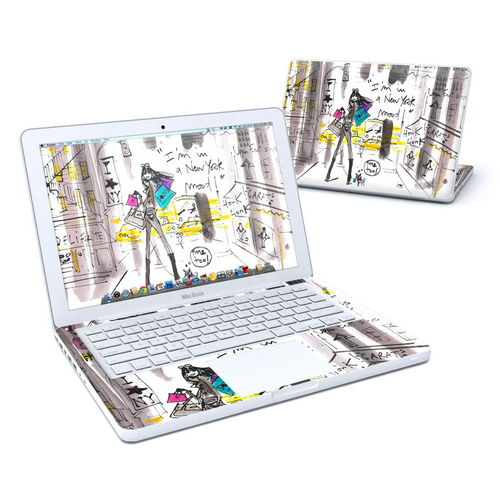 DecalGirl MB13-MNYMOOD Apple MacBook 13 in. Skin - My New York Mood