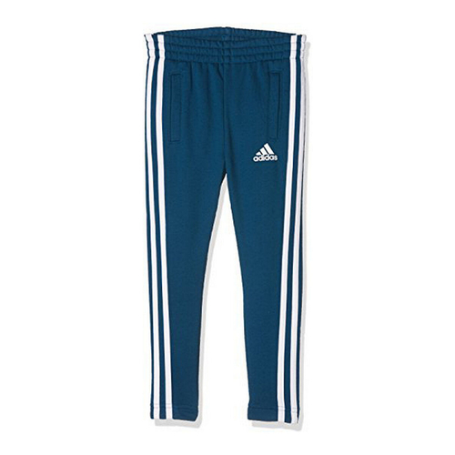 Children's Tracksuit Bottoms Adidas  YB 3S FT PANT CF2617 Blue 10