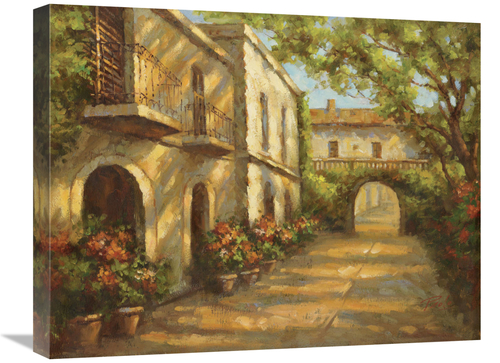 Global Gallery GCS-128532-2024-142 20 x 24 in. Arched Passageway Art P