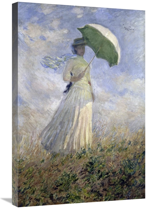 Global Gallery GCS-278751-30-142 30 in. Woman with a Parasol Turned to