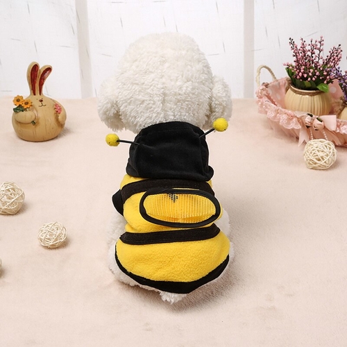 Lovely Dog Clothes Winter Cat Dog Product Cute Bee