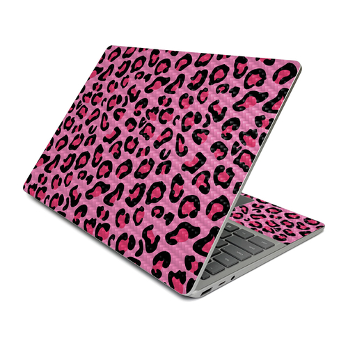 MightySkins CF-MISURLAPGO20-Pink Leopard Carbon Fiber Skin for Surface