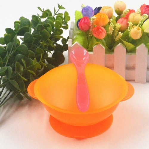 Baby Kids Child Suction Cup Bowls Slip Resistant