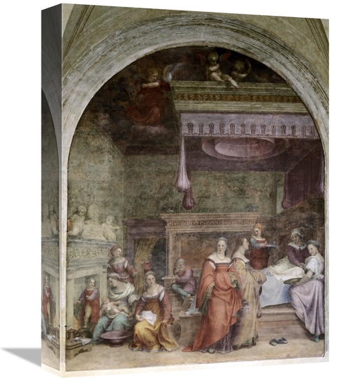 Global Gallery GCS-277355-16-142 16 in. Nativity of Mary Art Print - A