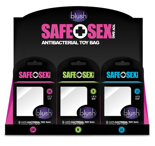 Safe Sex Toy Bag Counter Display - 24 Pieces