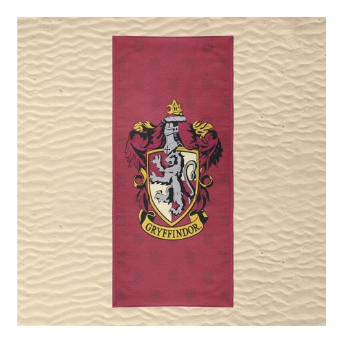 Beach Towel Harry Potter 2200009067_ Red 100 % polyester