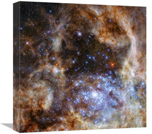 Global Gallery GCS-460938-1818-142 18 x 18 in. Star Cluster R136 Art P