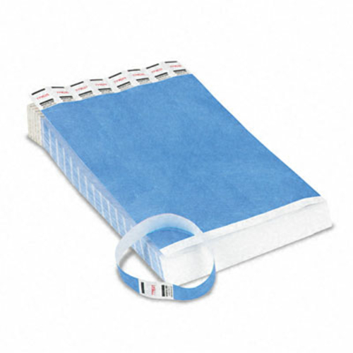 Advantus 75513 Crowd Management Wristbands  Sequentially Numbered  Blu