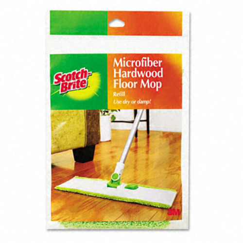 Scotch-Brite M-005-R Hardwood Floor Mop Refill- Microfiber