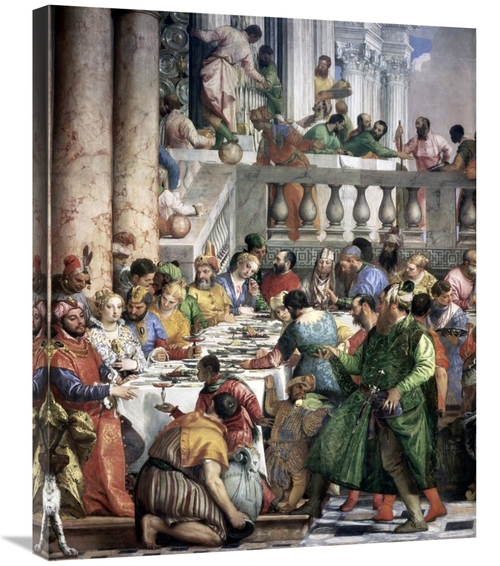 Global Gallery GCS-281433-30-142 30 in. Marriage at Cana - Detail Art 