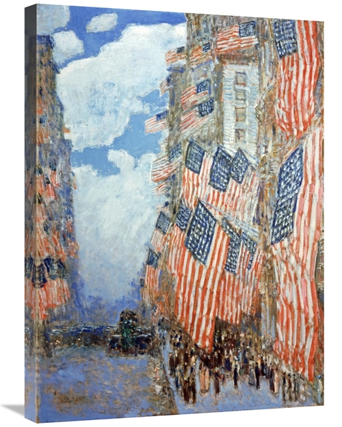 Global Gallery GCS-282167-30-142 30 in. Fourth of July Art Print - Fre