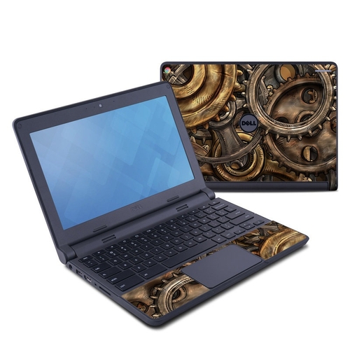 DecalGirl DC11-GEARS Dell Chromebook 11 Skin - Gears