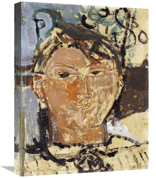 Global Gallery GCS-266894-22-142 22 in. Portrait De Picasso Art Print 
