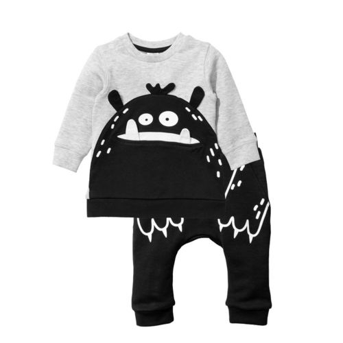 Toddler Kids Baby Girl Boy Clothes Sweatshirt