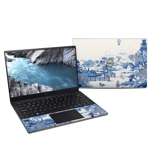 DecalGirl DX1380-BLUEWILLOW Dell XPS 13 9380 Skin - Blue Willow