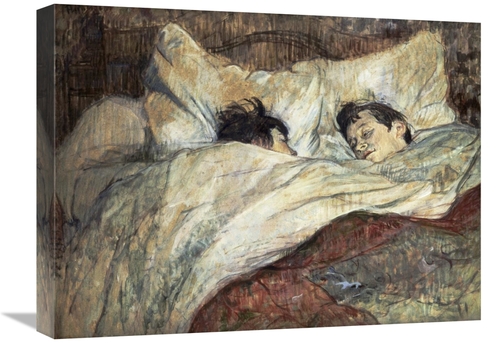 Global Gallery GCS-278186-22-142 22 in. Le Lit Art Print - Henri Toulo
