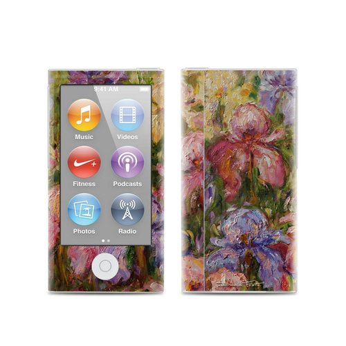 DecalGirl IPN7-FOIRISES Apple iPod Nano 7G Skin - Field of Irises