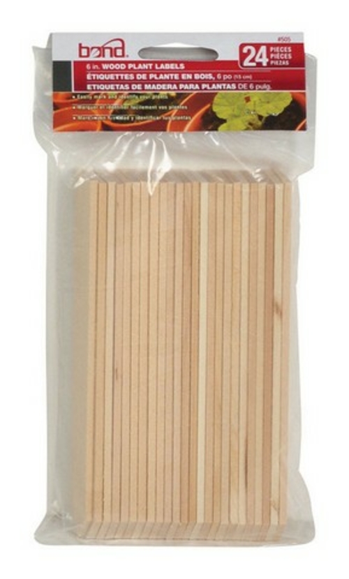 Bond 505 Manufacturing 6 in. Wood Garden Stake  