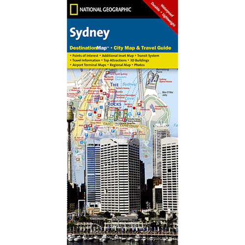 National Geographic 156695102X Sydney Destination City Map