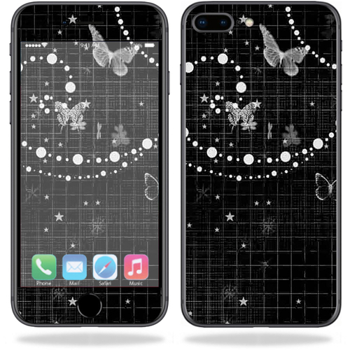 MightySkins APIPH8PL-Black Butterfly Skin for Apple iPhone 8 Plus - Bl