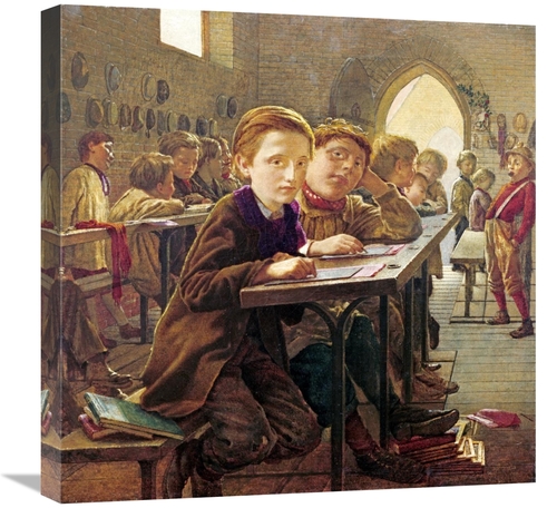 Global Gallery GCS-266504-22-142 22 in. in the Classroom Art Print - J