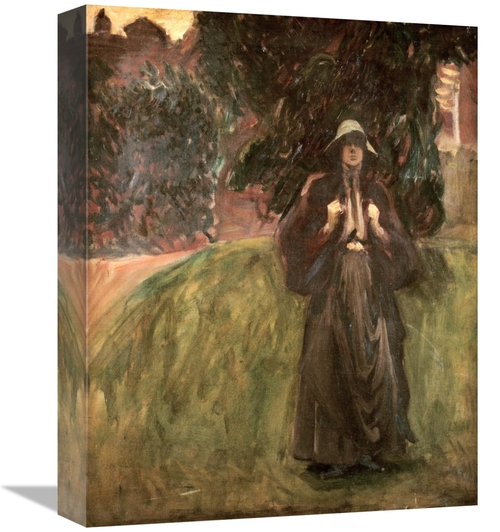 Global Gallery GCS-268504-16-142 16 in. Portrait of Miss Clementine An