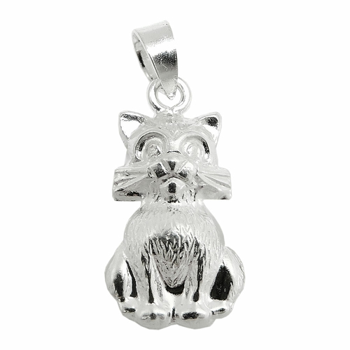 pendant cat silver 925