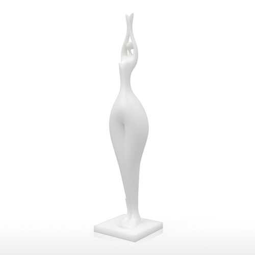 Stretch Beauty 3D Printed Sculpture Elegant Model