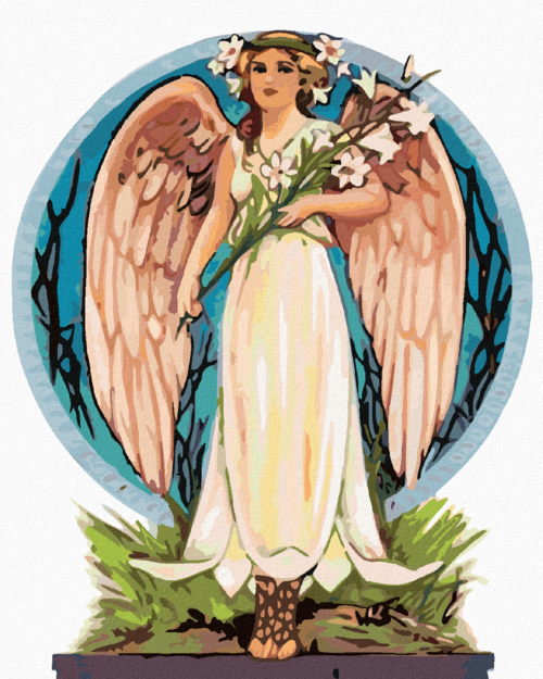 Paint by Numbers - DECORATIVE WOMAN ANGEL