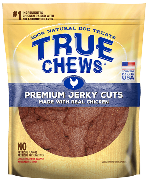 Tyson Pet Products 83018 4 oz True Chews Premium Jerky Fillets, Ch