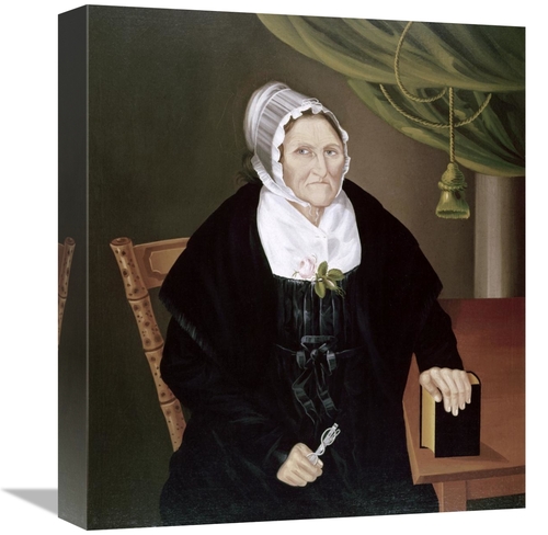 Global Gallery GCS-280814-16-142 16 in. Elderly Quaker Lady Art Print 