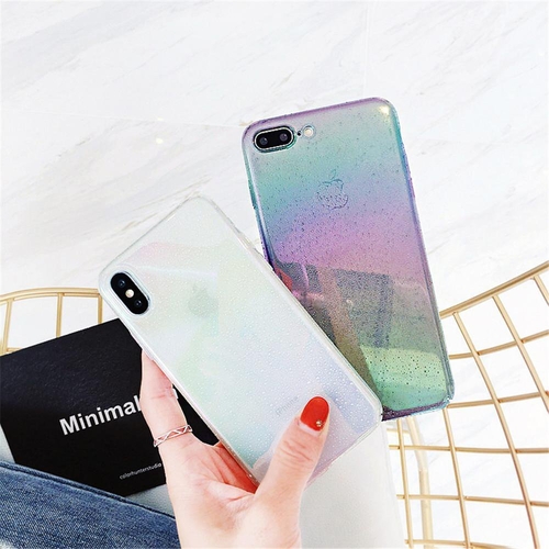 Colorful Glitter Gradient Ombre Rainbow Phone Case