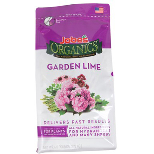Jobes 7628001 6 lbs Organics Garden Lime Soil De-Acidifier Bagged