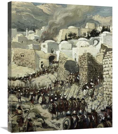 Global Gallery GCS-280522-30-142 30 in. Taking of Jericho Art Print - 