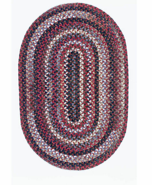 Chestnut Knoll CK77R048X048 Chestnut Knoll - Amber Red 4 ft. round Rug