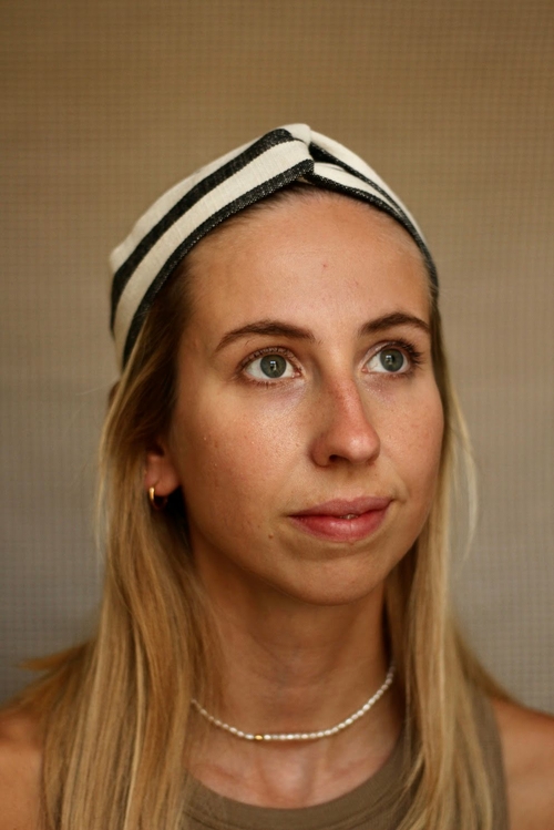 Handmade Headband Double Loop Ole | Black