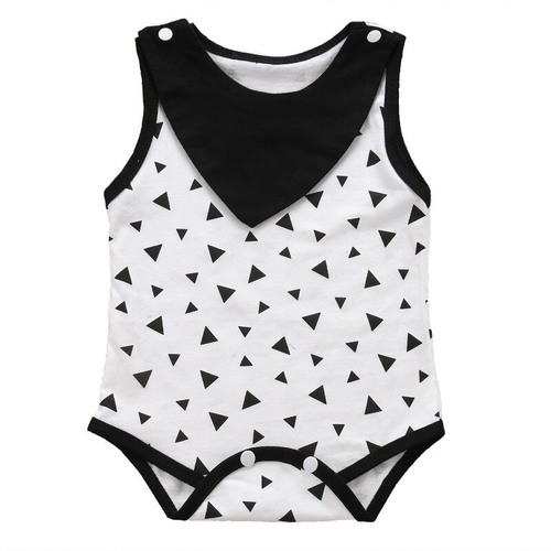 Pudcoco Baby Bodysuit Set baby girl boys summer