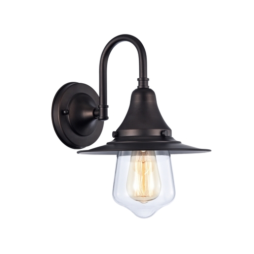 Chloe CH57054RB09-WS1 9 in. Lighting Butler Industrial-Style 1 Light W