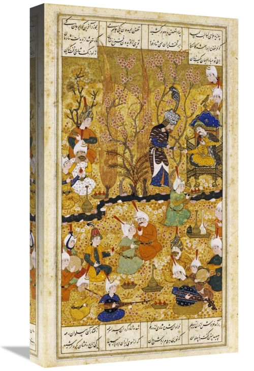 Global Gallery GCS-266930-22-142 22 in. Illustration to the Shahnameh 