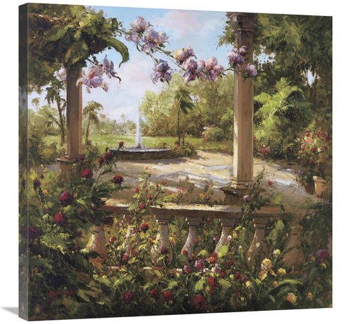 Global Gallery GCS-123268-3030-142 30 x 30 in. Juliets Garden II Art P