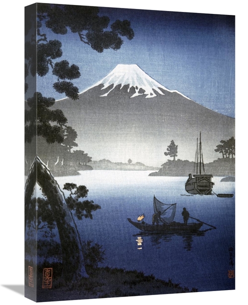 Global Gallery GCS-283117-22-142 22 in. Japanese Print - Mount Fuji Fr