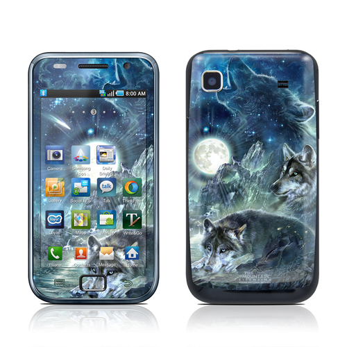 DecalGirl SGXS-BARKMOON Samsung Galaxy S i9000 Skin - Bark At the Moon
