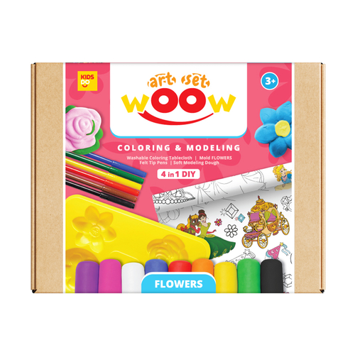 WOOW Creative set 4 in 1 - FLOWERS