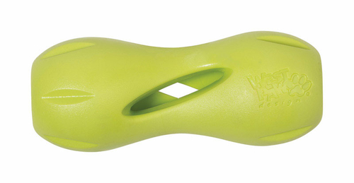 West Paw 8000386 Zogoflex Green Qwizl Synthetic Rubber Dog Treat Toy &