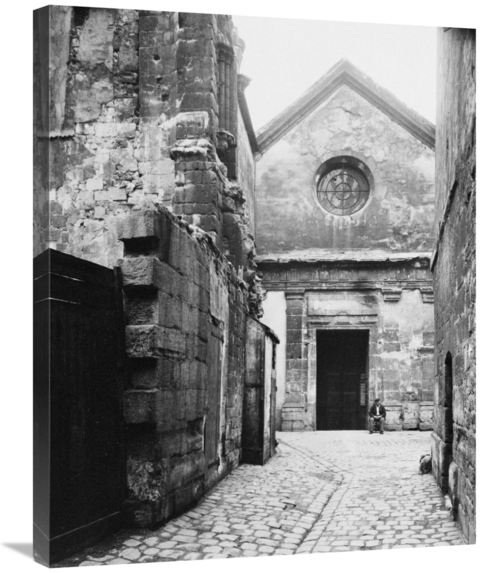 Global Gallery GCS-455121-30-142 30 in. Paris, 1898 - The Facade o