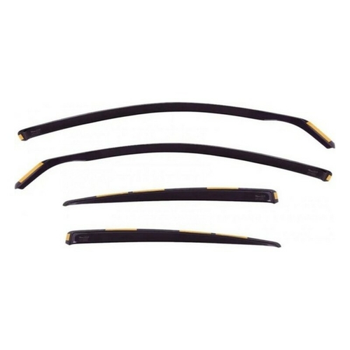 Wind deflector HEKO 11119 4D Frontal 4 pcs Rear