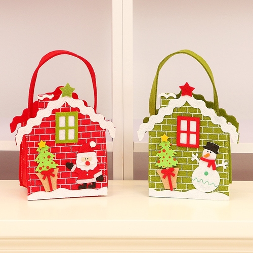 Christmas Candy Gift Holder Kids Gifts Handbag