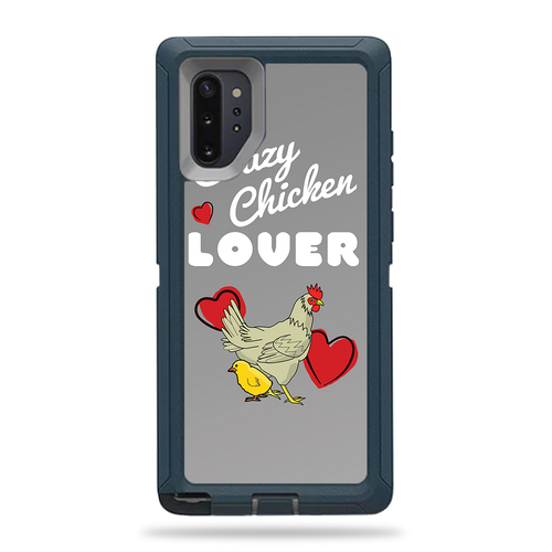 MightySkins OTDSNO10PL-Crazy Chicken Lover Skin for Otterbox Defender 