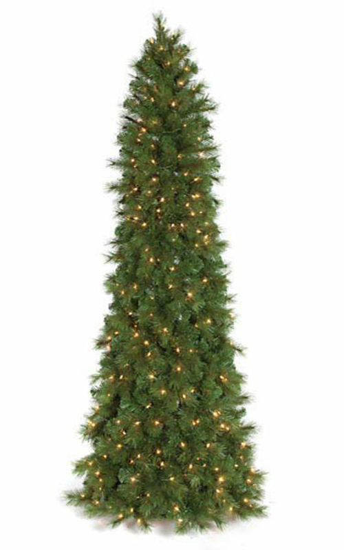 Autograph Foliages C-130150-2 7.5 ft. Mika Pine Pencil Tree, Green